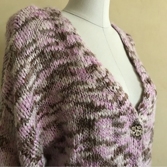 New Soft Multi Color Cardigan - Picture 4 of 6